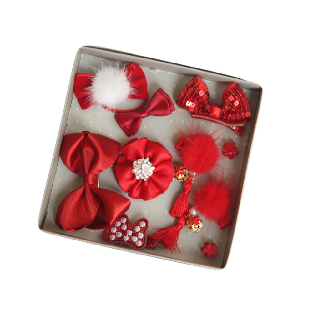 Hair Clips Barrettes for Baby Hair Accessories Gift Box Set for Baby
