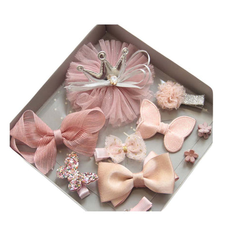 Hair Clips Barrettes for Baby Loveble Hair Accessories Gift Box Set for Baby