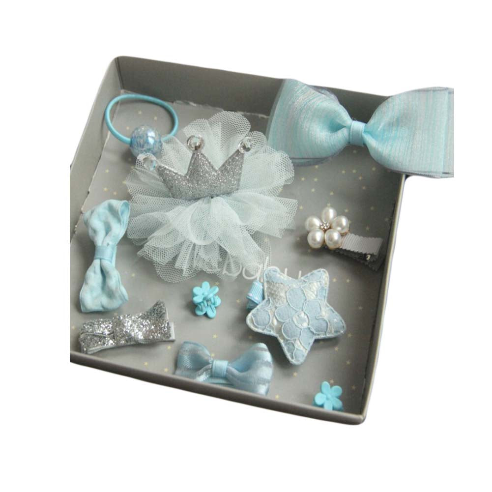 Hair Accessories Baby Little Girls Hair Clips Bows Barrettes Hairpins Set