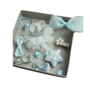 Hair Accessories Baby Little Girls Hair Clips Bows Barrettes Hairpins Set