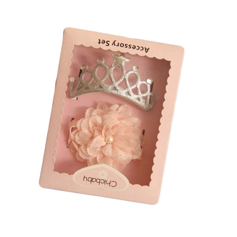 Loveble Hair Tie Bands Beautiful Hair Holder Gift Box for Baby Girls