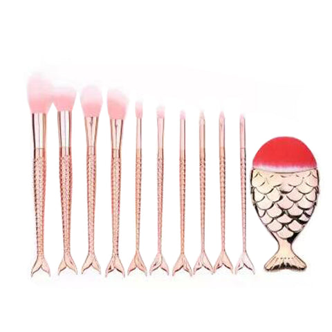 Makeup Brush Set Professional Face Eyeliner Blush Contour Foundation Cosmetic BrushesF