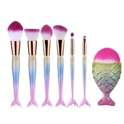 Makeup Brush Set Professional Face Eyeliner Blush Contour Foundation Cosmetic BrushesJ
