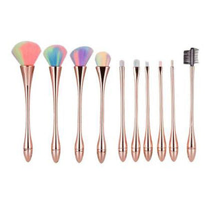 Makeup Brush Set Professional Face Eyeliner Blush Contour Foundation Cosmetic BrushesK