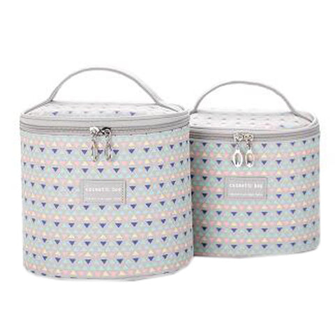 Fashion Creative Folk-custom Cosmetic Box Makeup Box Large Capacity Makeup Bags, Mica Ash