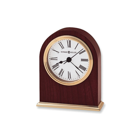 Howard Miller Rosewood Finish Quartz Clock