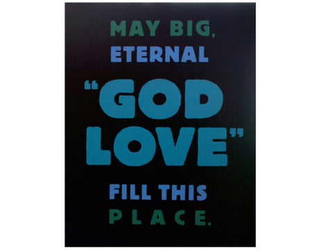 God Love Box Print Wall Art: Case of 2