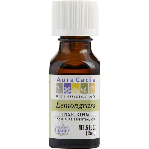 ESSENTIAL OILS AURA CACIA by Aura Cacia LEMON GRASS-ESSENTIAL OIL .5 OZ