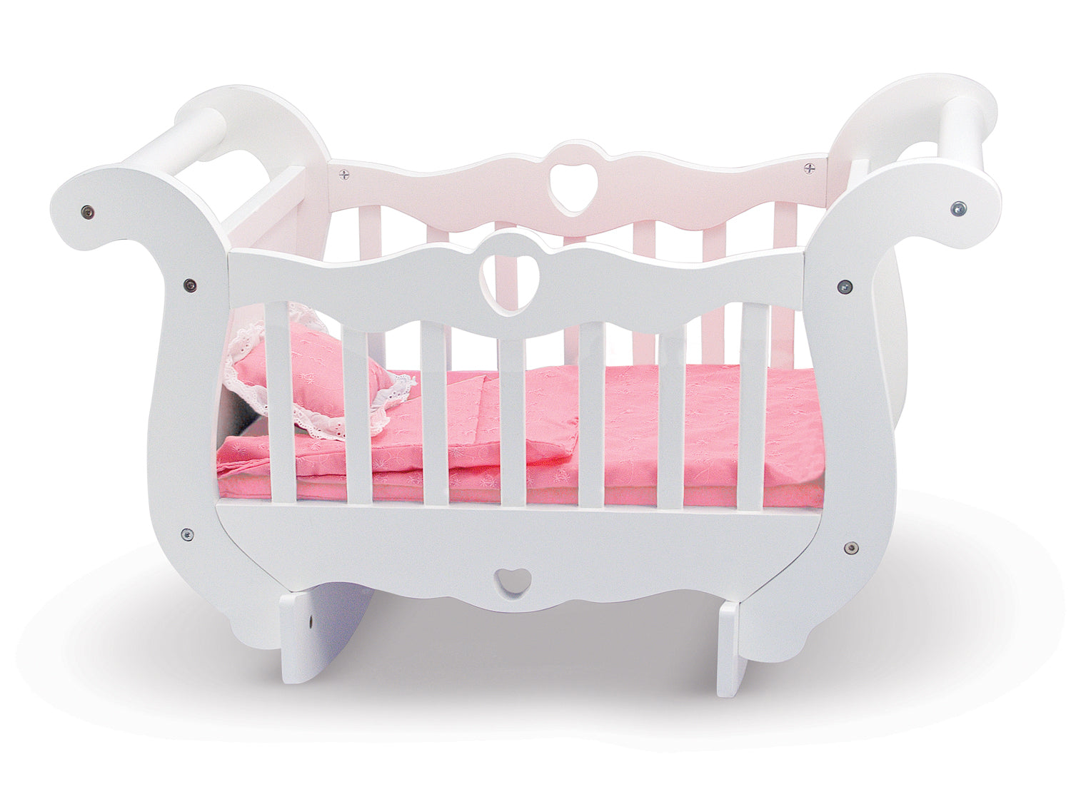Wooden Doll Crib