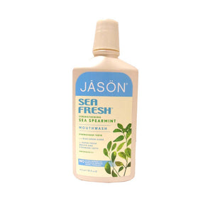 Jason Sea Fresh strengthening sea spearmint mouthwash 16 oz.