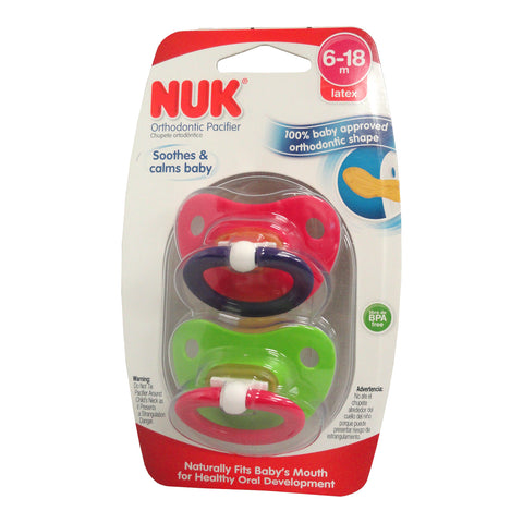 PACIFIER BABY NUK 2 6-18 MTH