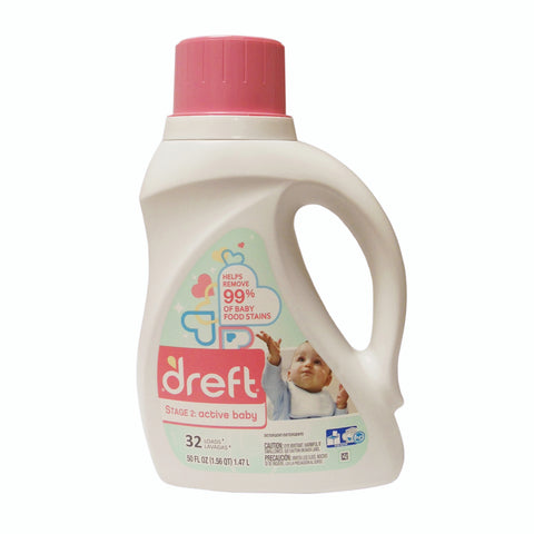 P&G DREFT LQ HEC ACT BABY 50 OZ 32LDS