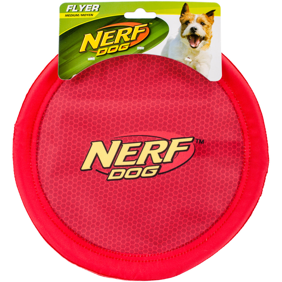Nerf Nylon Flyer 9""-Red