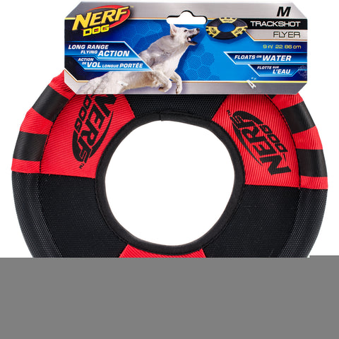 Nerf Trackshot Toss and Tug Ring 9""-Red