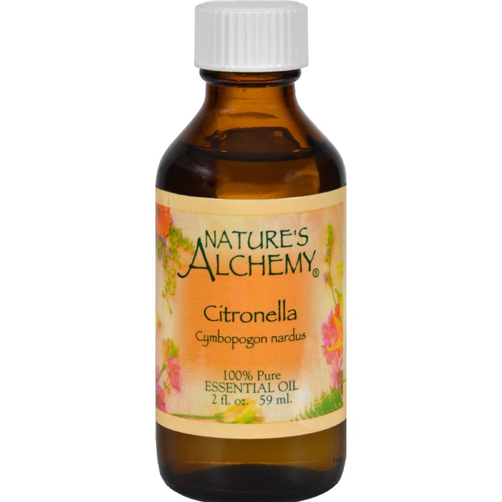 Nature's Alchemy - Citronella Essential Oil ( 2 - 2 FZ): Citronella Essential Oil