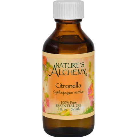 Nature's Alchemy - Citronella Essential Oil ( 2 - 2 FZ): Citronella Essential Oil